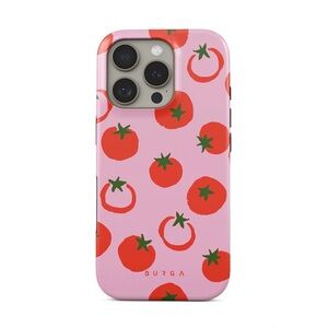BURGA Tomato Pattern iPhone 16 Pro Case